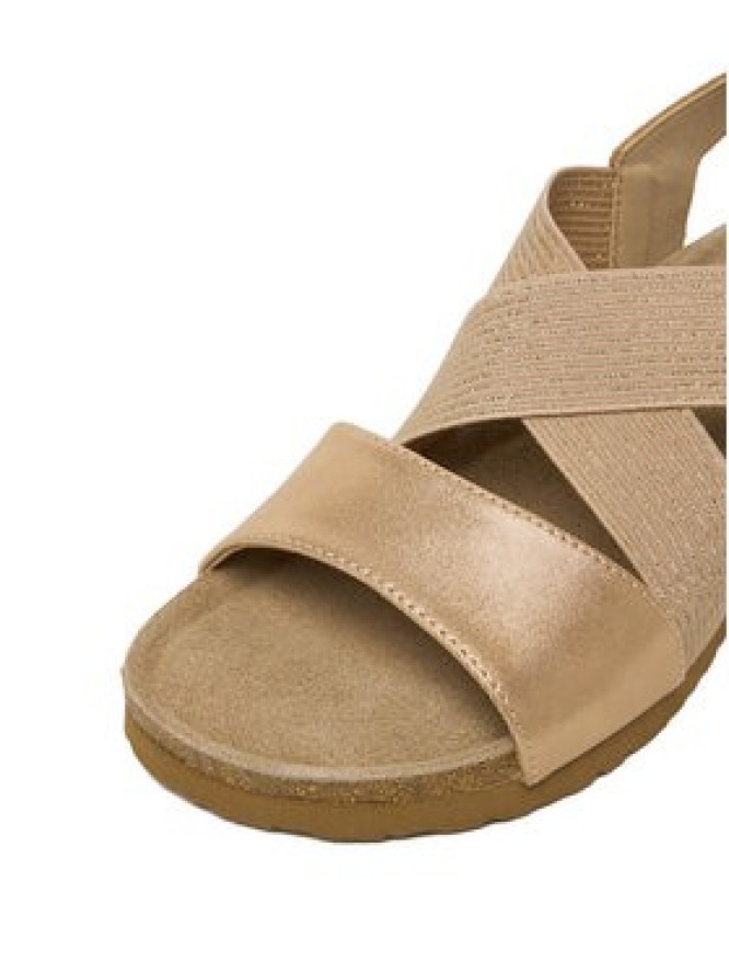 Go Soft Sandały CEO-HSCB15046-52 Złoty