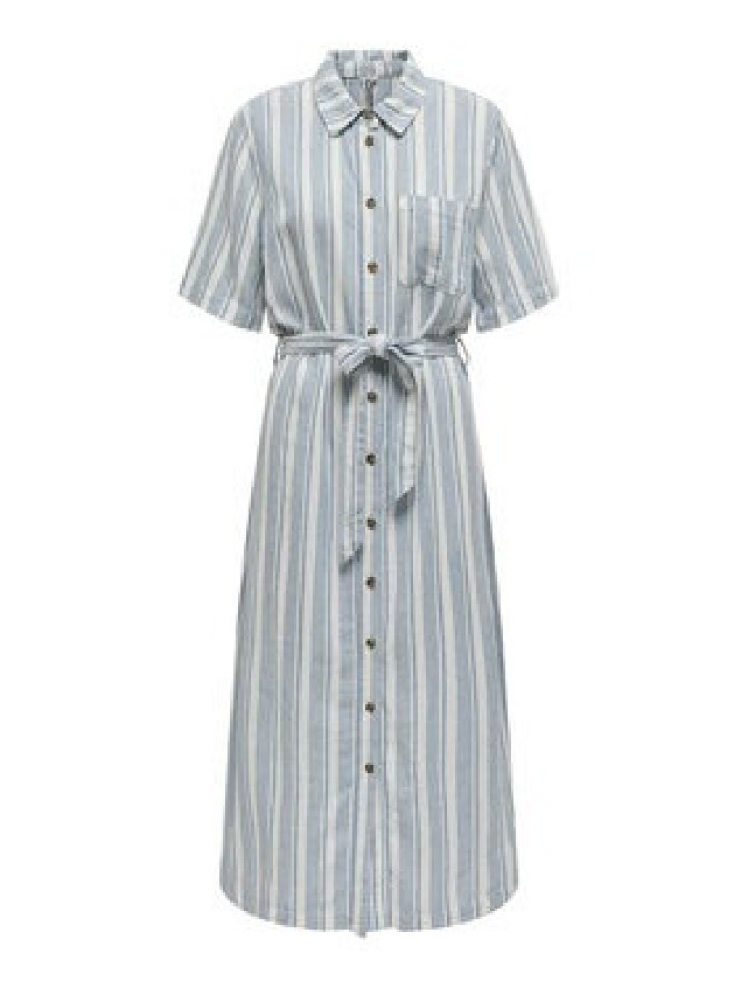 ONLY Sukienka koszulowa Caro 15338884 Niebieski Regular Fit