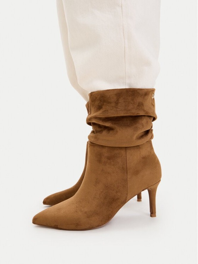 Nine West Botki CEO-SAMIRA-02 Brązowy jasny