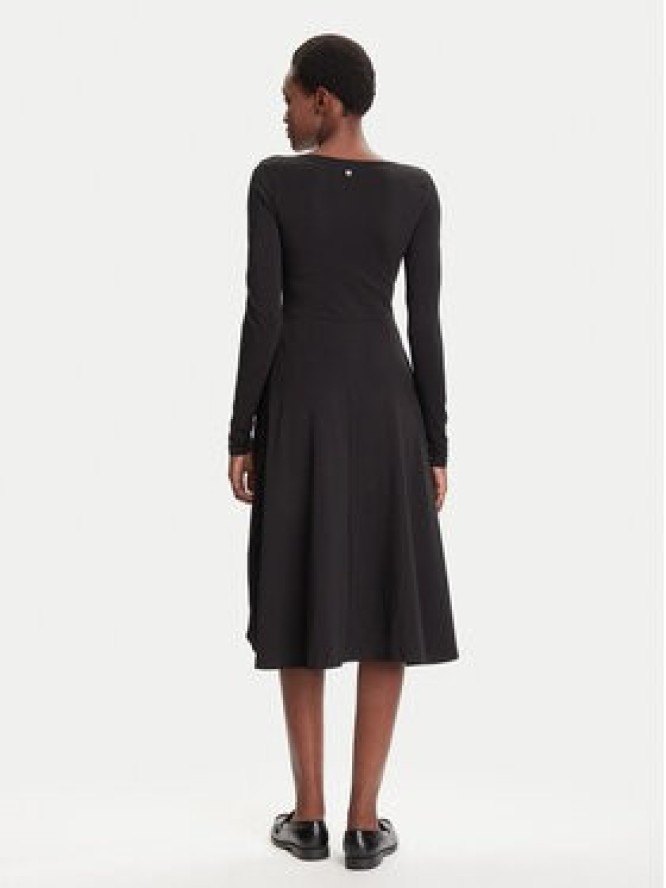 Desigual Sukienka codzienna Lirio 25WWVK29 Czarny Regular Fit