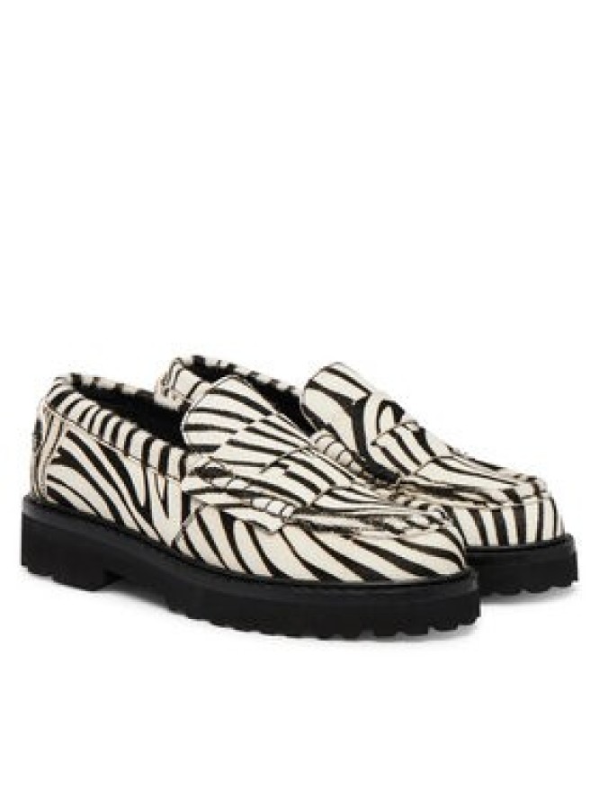 Tommy Jeans Loafersy Tjw Archive '01 Low Zebra Loafer EN0EN03064 Kolorowy