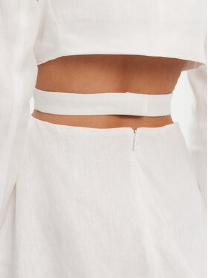 Bardot Sukienka letnia 59860DB Biały Regular Fit