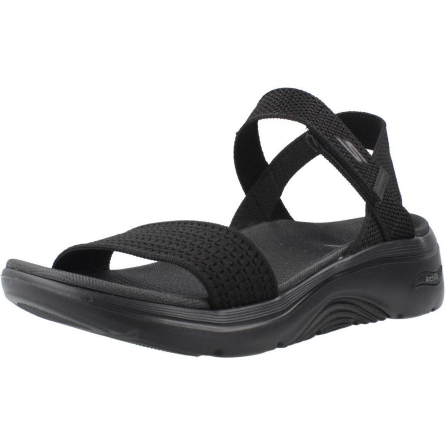 Sandały SKECHERS GO WALK ARCH FIT 2.0 Czarny