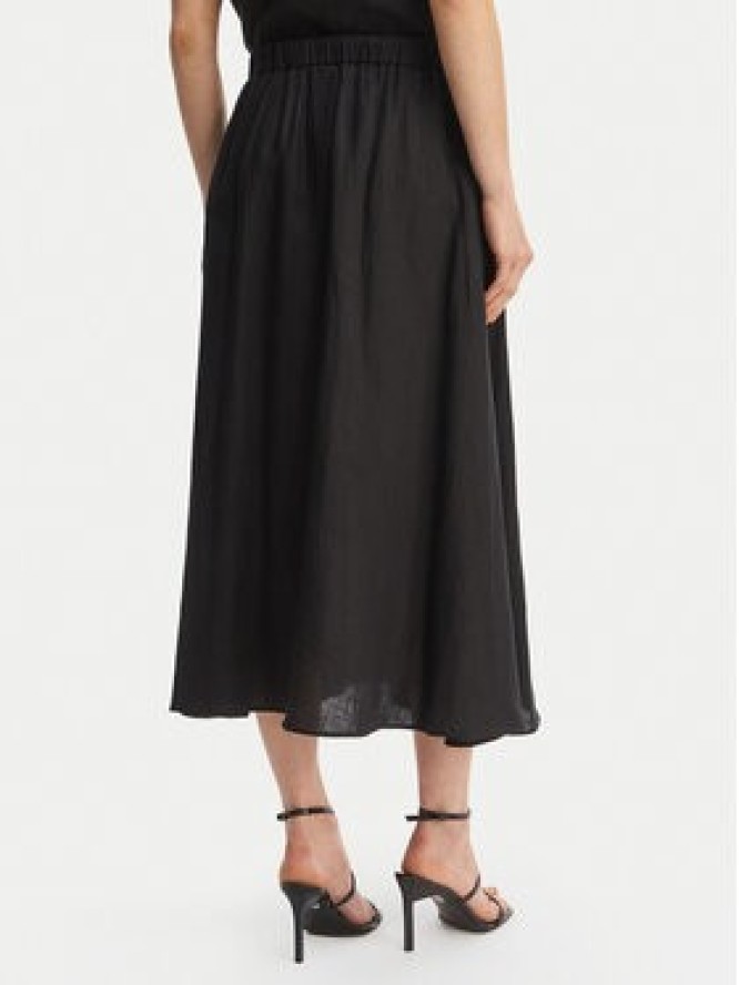 Marella Spódnica trapezowa Biada 2615101082 Czarny Regular Fit