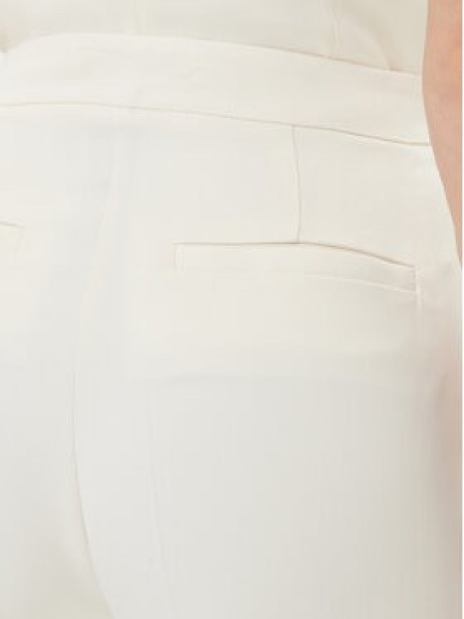 PINKO Spodnie materiałowe 104690 A213 Z07 Biały Regular Fit