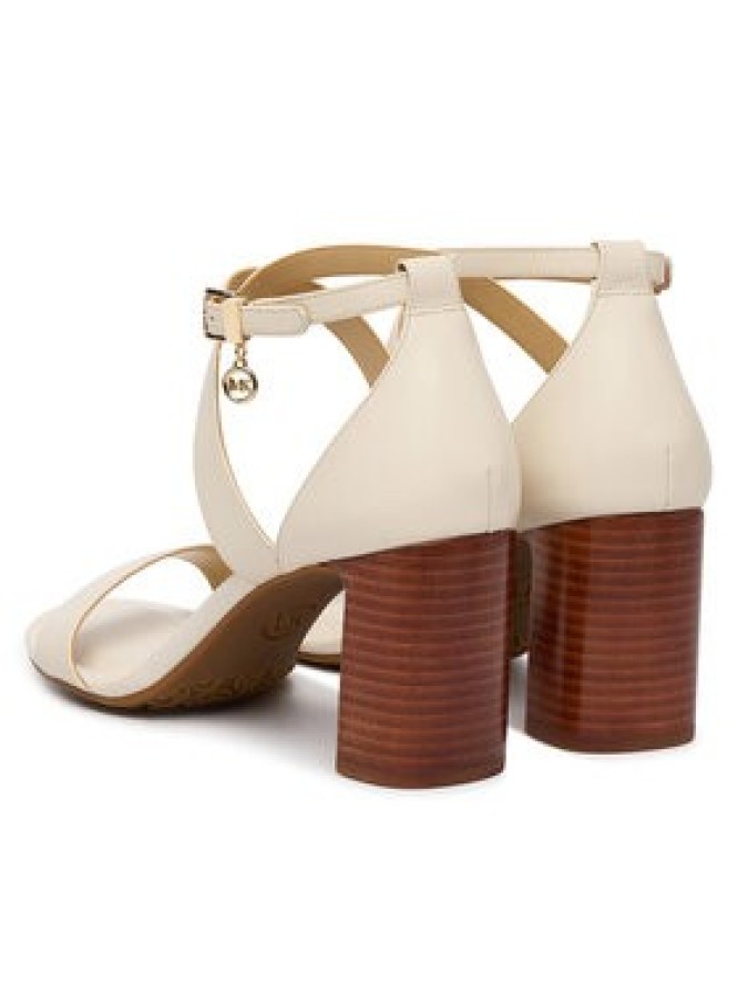 MICHAEL Michael Kors Sandały Alexa Block 40S6AXMS1L Écru