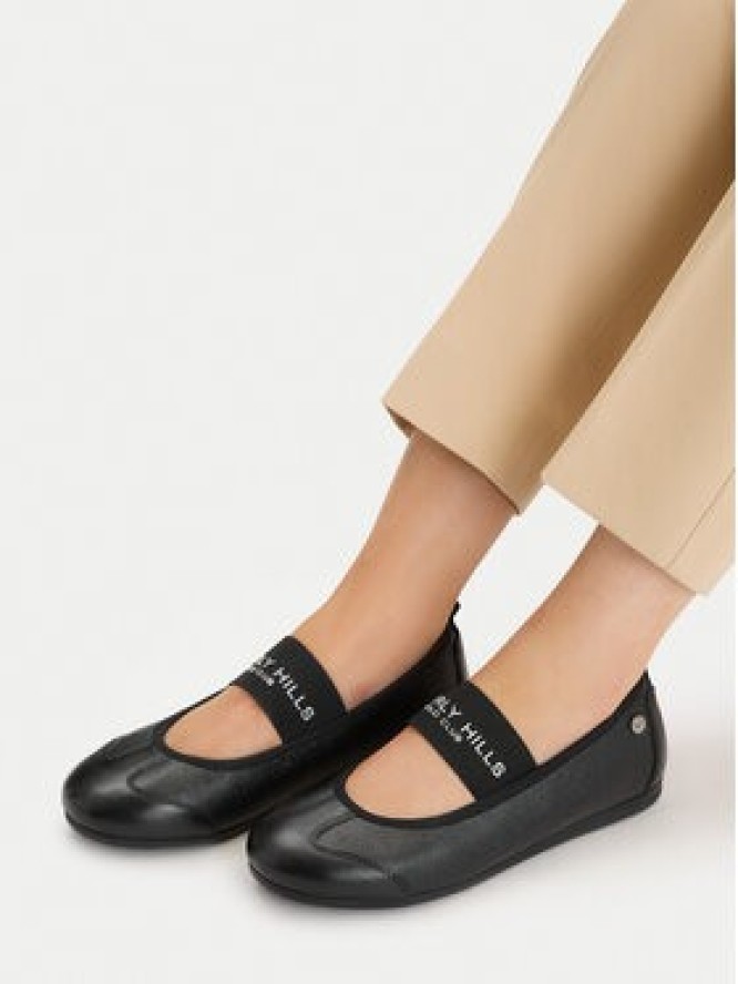 Beverly Hills Polo Club Baleriny EO-WI16-ELENA-01 Czarny