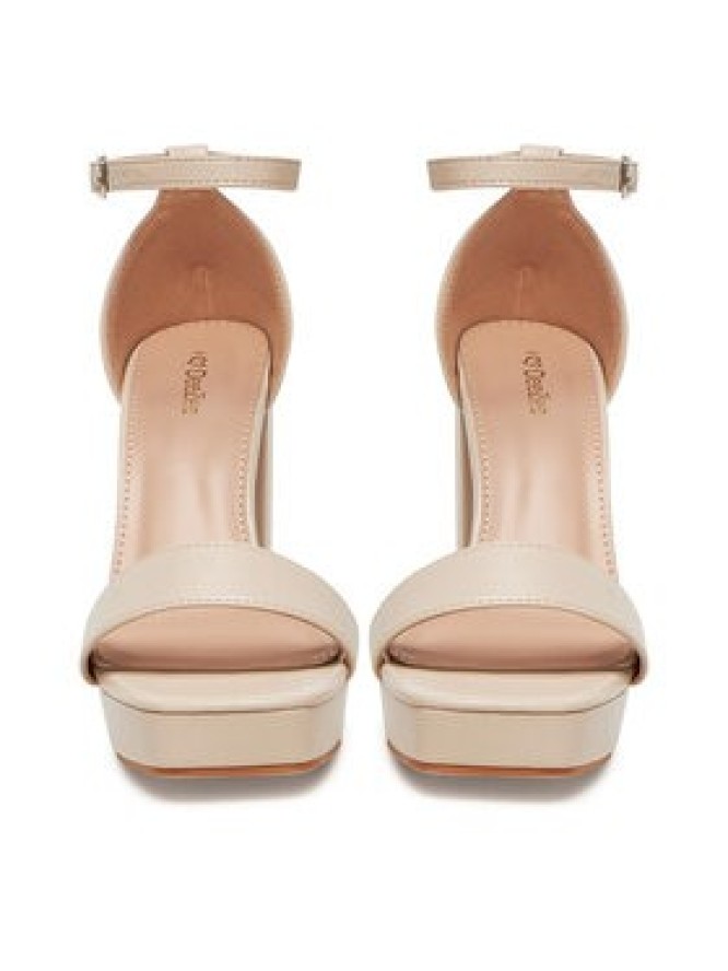 DeeZee Sandały LE601-19 Écru