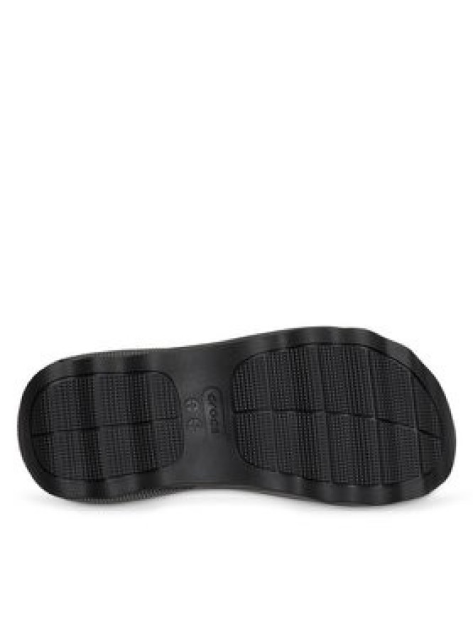 Crocs Klapki Mega Crush Triple Strap 209842 Czarny