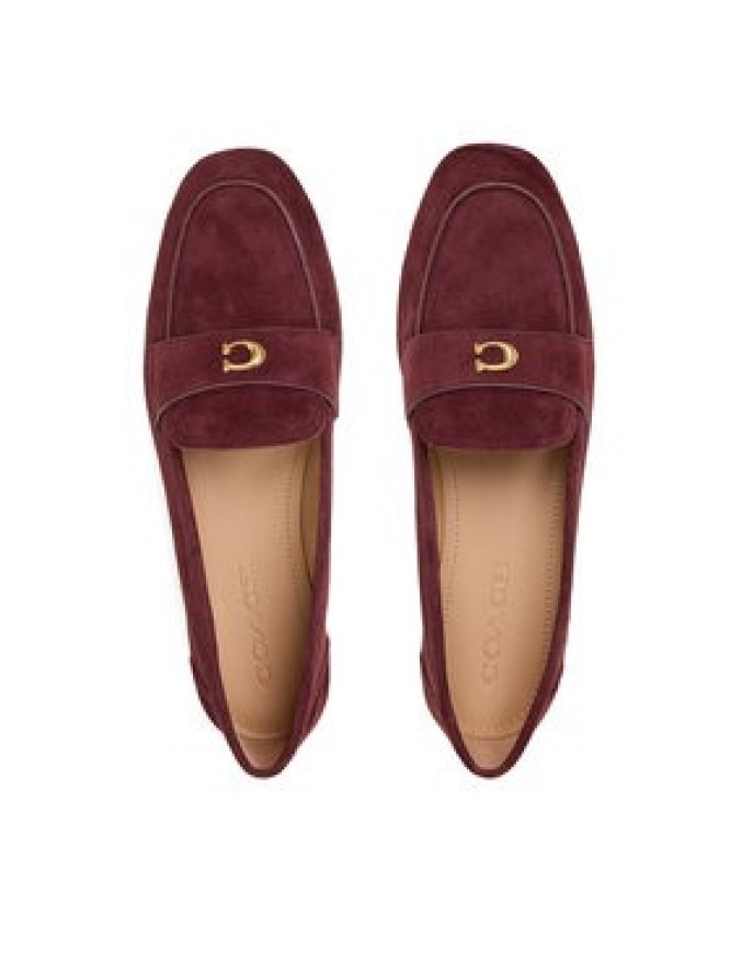 Coach Loafersy CCC82 Bordowy