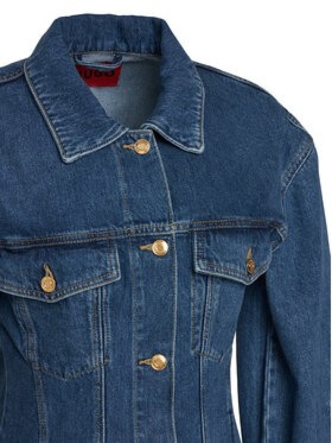 HUGO Kurtka jeansowa Icon 50569648 Granatowy Regular Fit