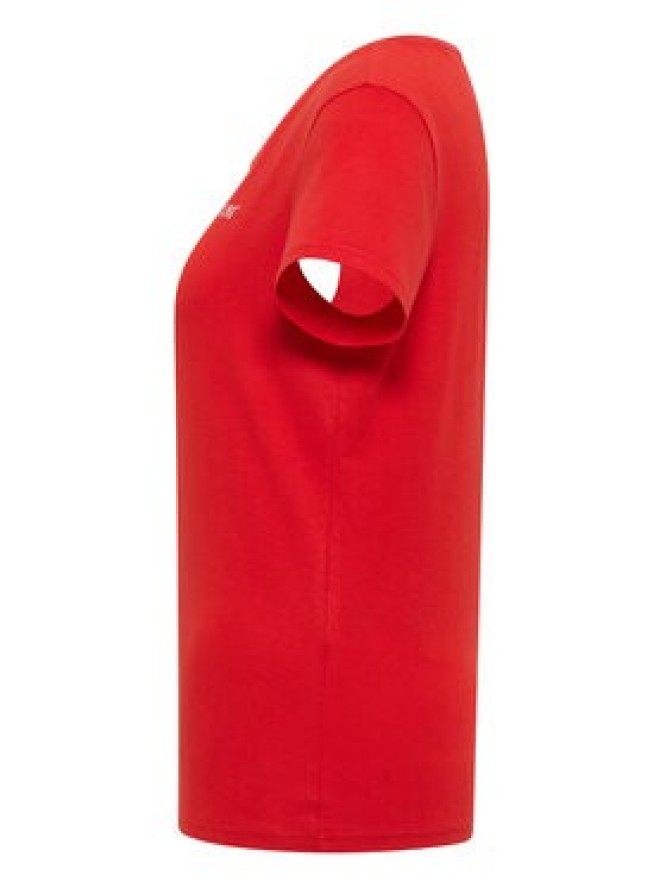 Mustang T-Shirt Alma 1016748 Czerwony Regular Fit