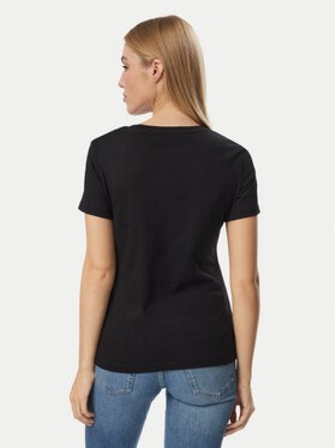Guess T-Shirt W6BI21 K6040 Czarny Regular Fit