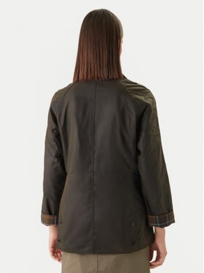 Barbour Kurtka przejściowa Classic Beadnell LWX0668OL71 Zielony Regular Fit