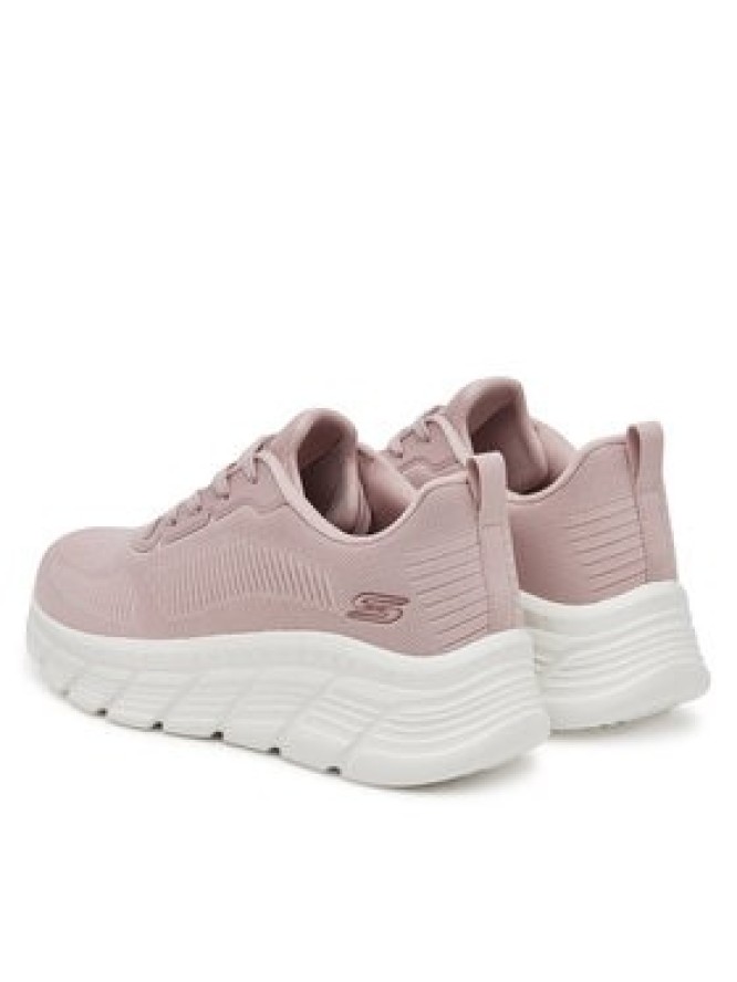 Skechers Sneakersy Bobs B Flex Hi-Flying Hi 117385/BLSH Różowy