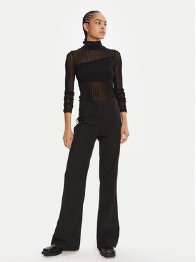 HUGO Sweter Siclamino 50542650 Czarny Slim Fit