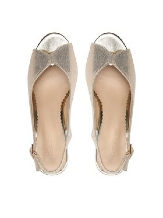 Clara Barson Sandały ACANNA KL-230801-02 Złoty