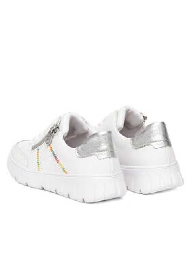 Rieker Sneakersy N1313-80 Biały