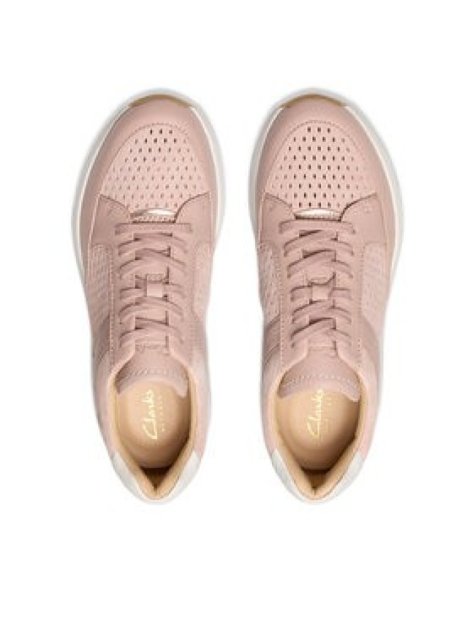 Clarks Sneakersy Tivoli Walk 26181465 Różowy