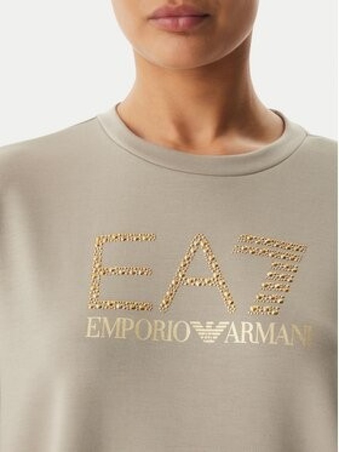 EA7 Emporio Armani Bluza 7W001488 AF24375 U6225 Beżowy Regular Fit