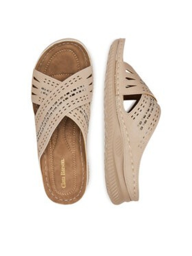 Clara Barson Klapki WYL05010-08 Beżowy