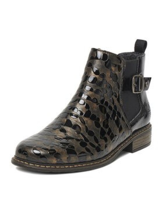 Rieker Botki CEO-Z4965-90 Czarny
