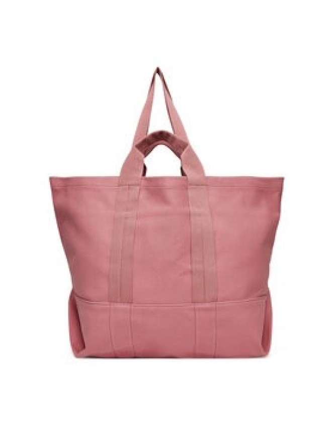 Tommy Jeans Torebka Tjw Tote Edition Canvas AW0AW17542 Różowy