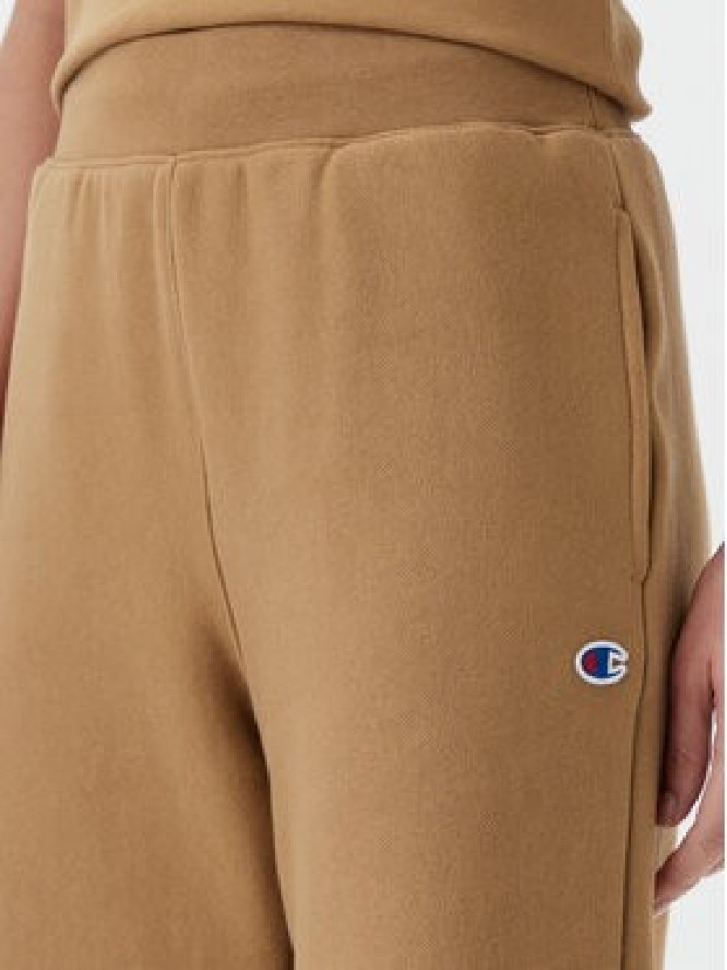 Champion Spodnie dresowe 117983 Brązowy Slim Fit