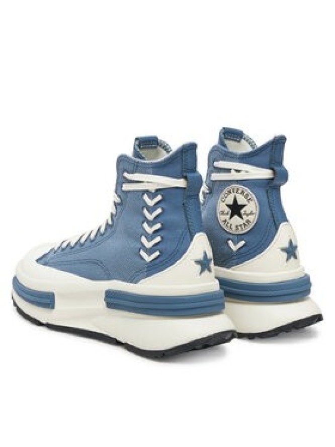 Converse Sneakersy Run Star Legacy Cx Platform Crafted Laces A10655C Niebieski