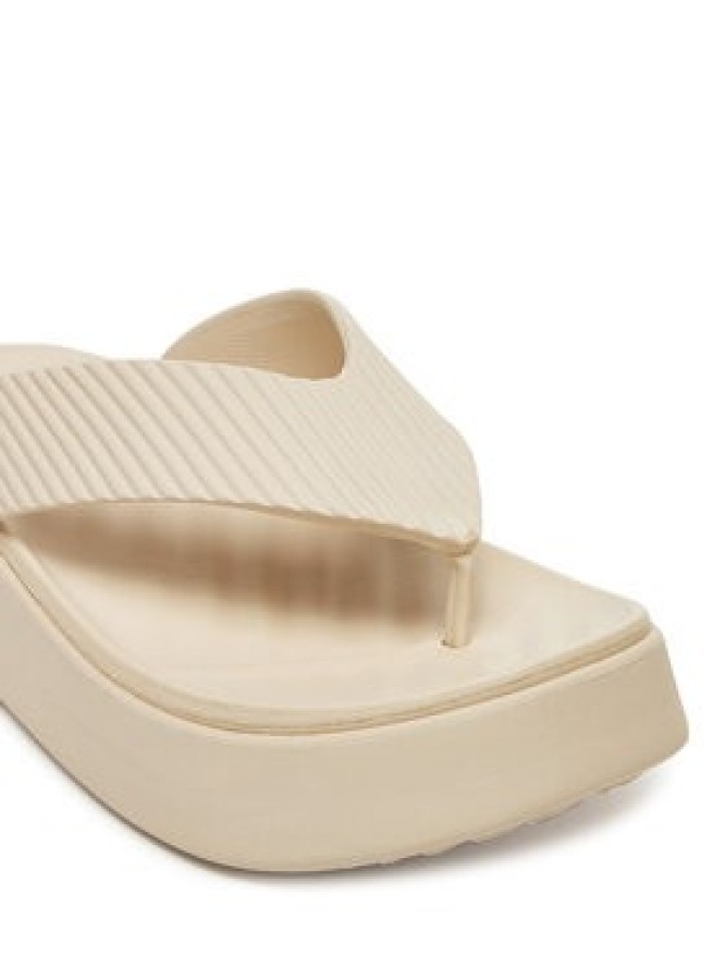 Crocs Japonki Getaway Groove Platform Flip 210700 Beżowy