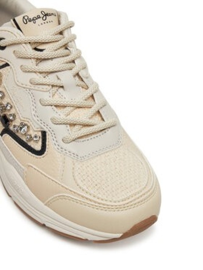 Pepe Jeans Sneakersy PLS60029 Écru