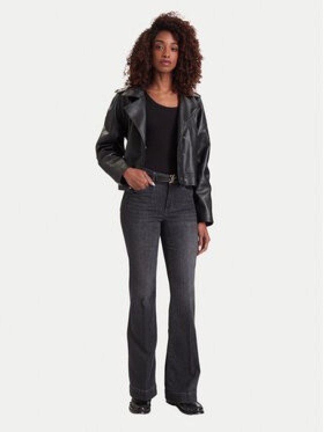 Liu Jo Jeansy UF6061 DS081 Czarny Flare Fit