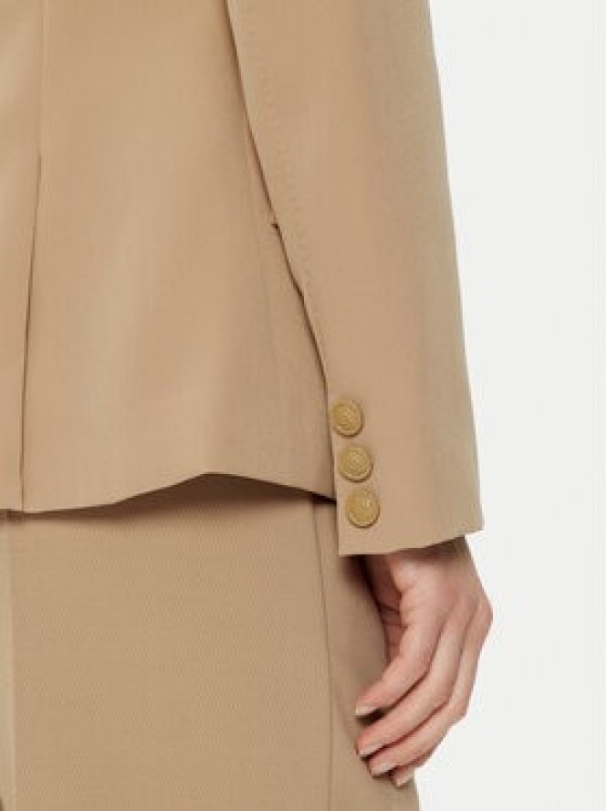 Guess Marynarka W5RN46 WFWX2 Brązowy Regular Fit