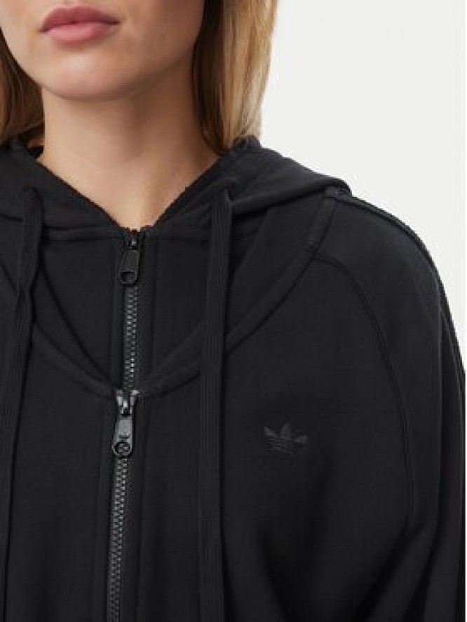 adidas Bluza Sst Double Front Hoody KS9236 Czarny Regular Fit