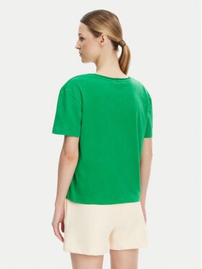 Tommy Hilfiger T-Shirt WW0WW43901 Zielony Relaxed Fit