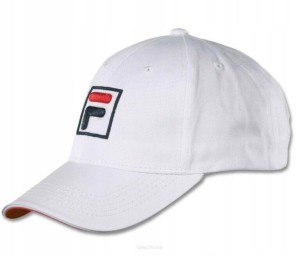 Czapka tenisowa Fila Baseball Cap Forze biała