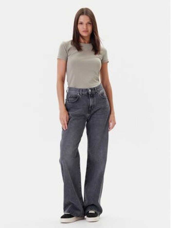 Guess T-Shirt W2YI44 J1314 Khaki Regular Fit