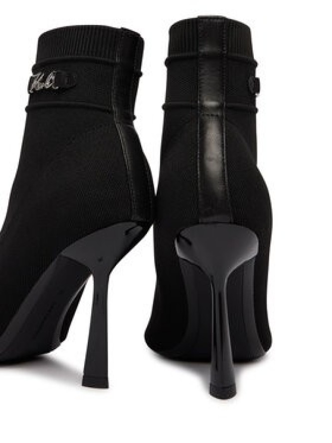 KARL LAGERFELD Botki Pandara KL31346A Czarny