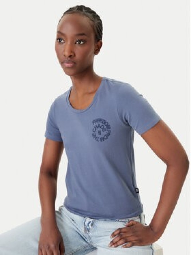 Quiksilver T-Shirt Lintah EQWZT03193 Niebieski Regular Fit