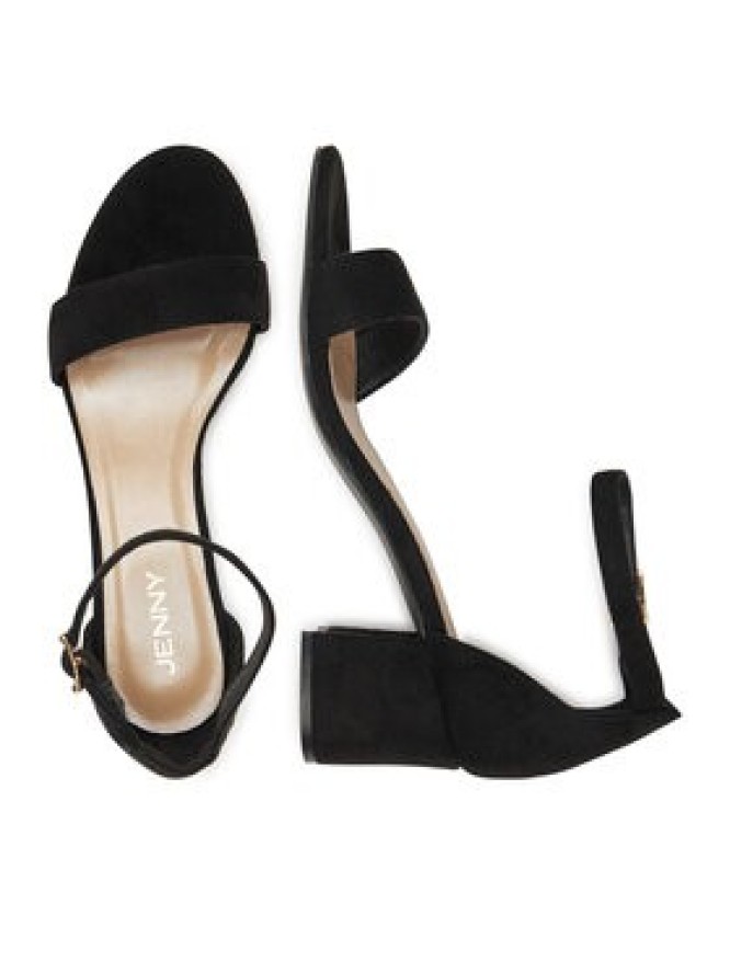 JENNY Sandały WS0730-06 Czarny