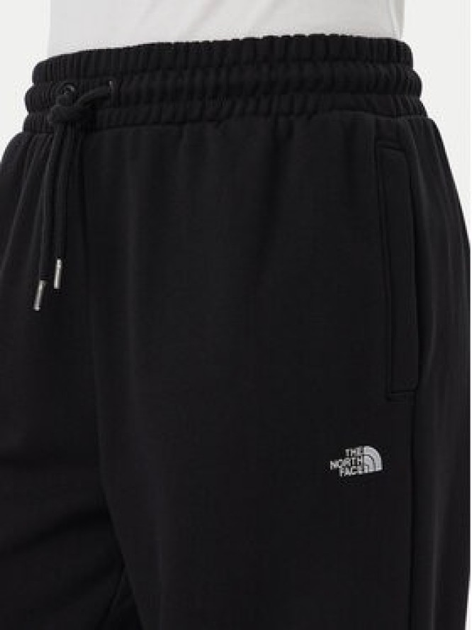 The North Face Spodnie dresowe Tnf Essential Terry Simple Dome Relaxe NF0A8FDS Czarny Regular Fit
