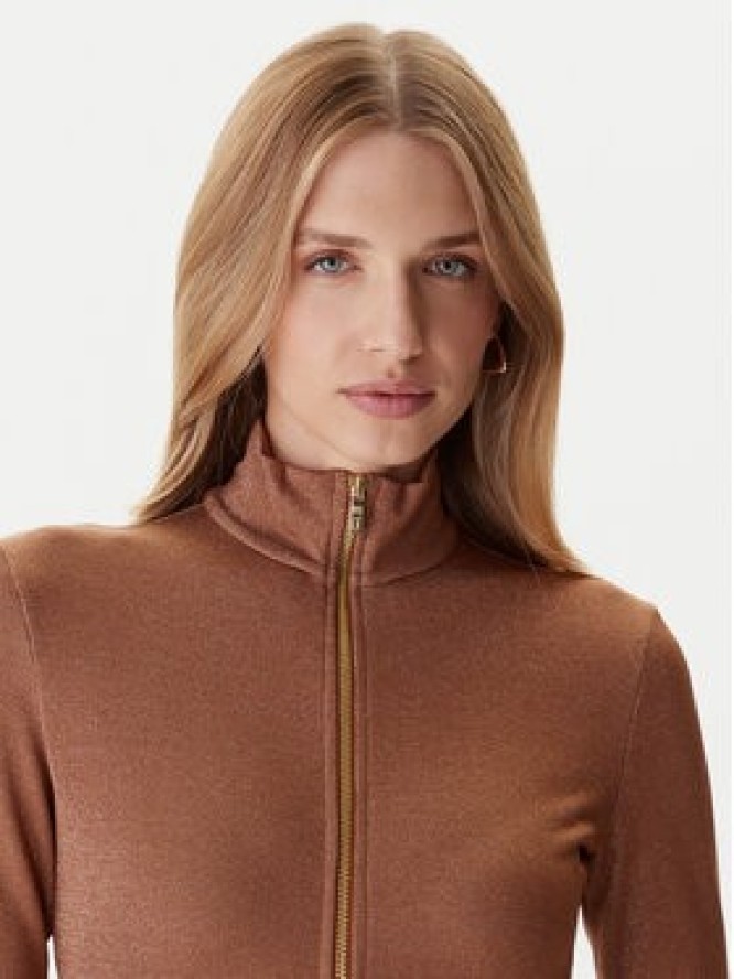 Just Cavalli Sukienka codzienna 79PAO905 J0251 Brązowy Slim Fit