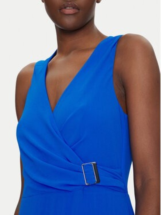 Morgan Sukienka koktajlowa 251-REEL Niebieski Regular Fit