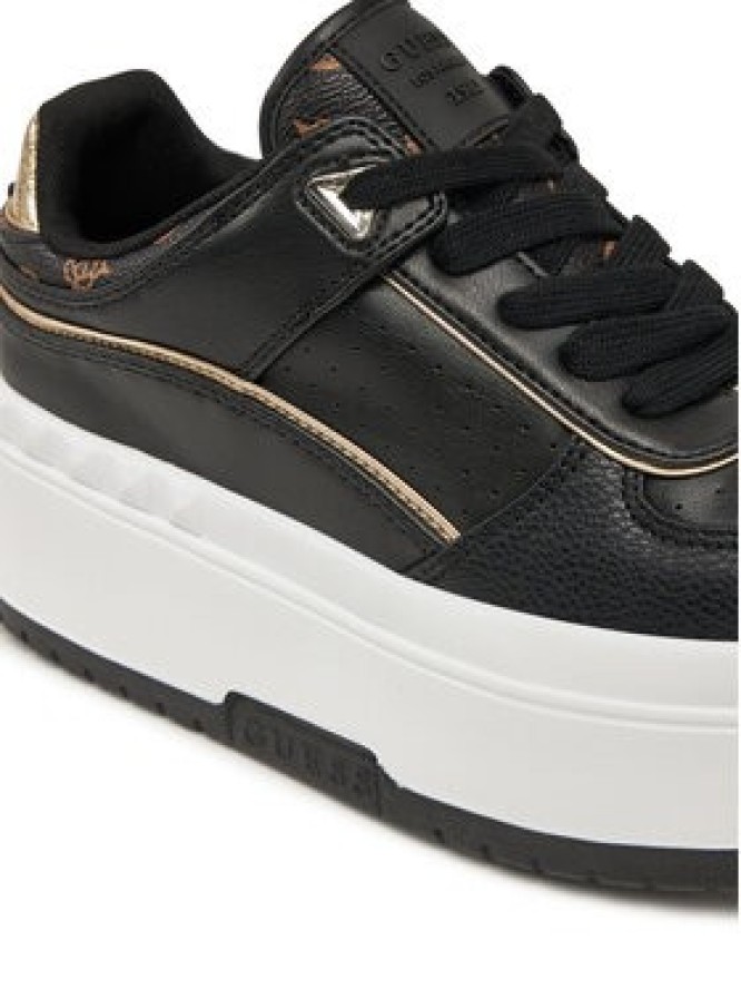 Guess Sneakersy FLPRID ELE12 Czarny