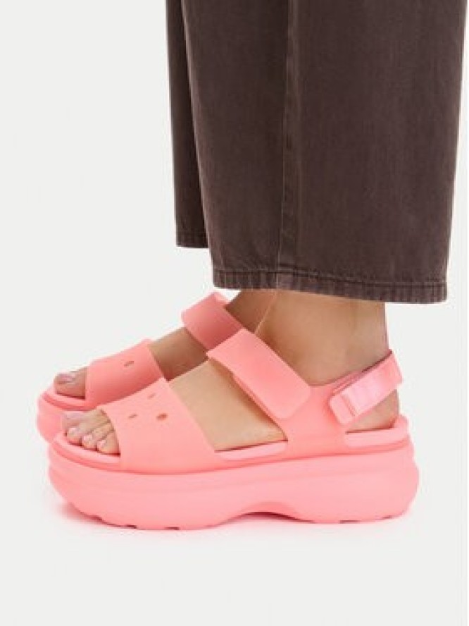 Crocs Sandały Soho Sandal 212651 Różowy