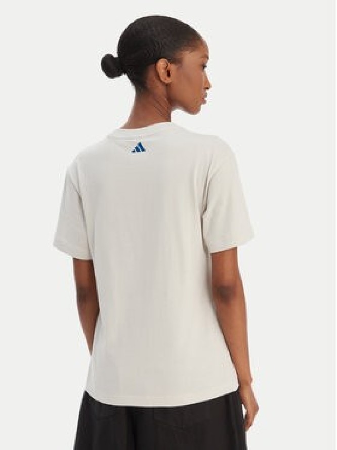 adidas T-Shirt Farm Rio Graphic KD4641 Écru Regular Fit