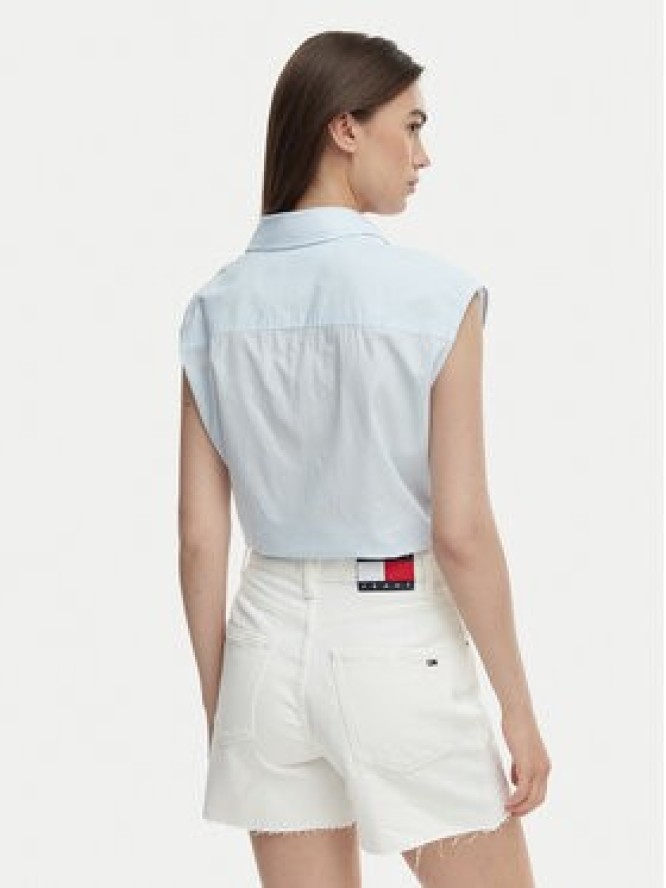 Tommy Jeans Koszula DW0DW22212 Niebieski jasny Regular Fit