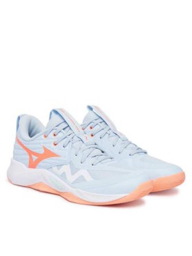 Mizuno Buty halowe Wave Momentum Pro V1GC2540 Niebieski jasny