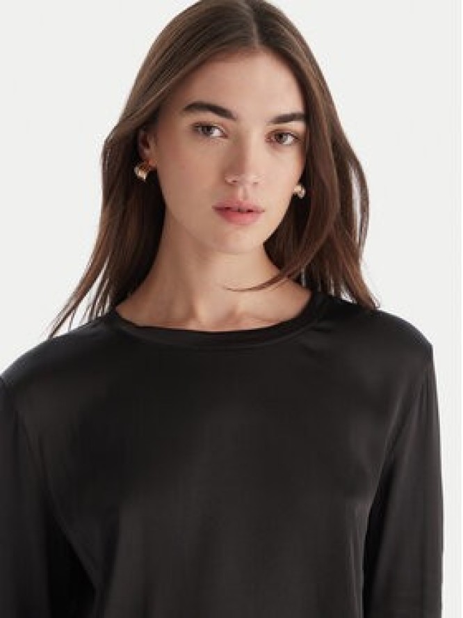 ViCOLO Bluzka TF0244 Czarny Regular Fit