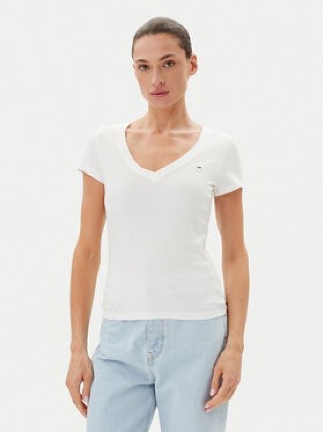 Tommy Jeans Komplet t-shirtów DW0DW21367 Kolorowy Slim Fit